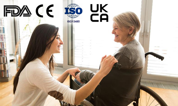 轮椅FDA510 (K) 认证与ISO7176测试